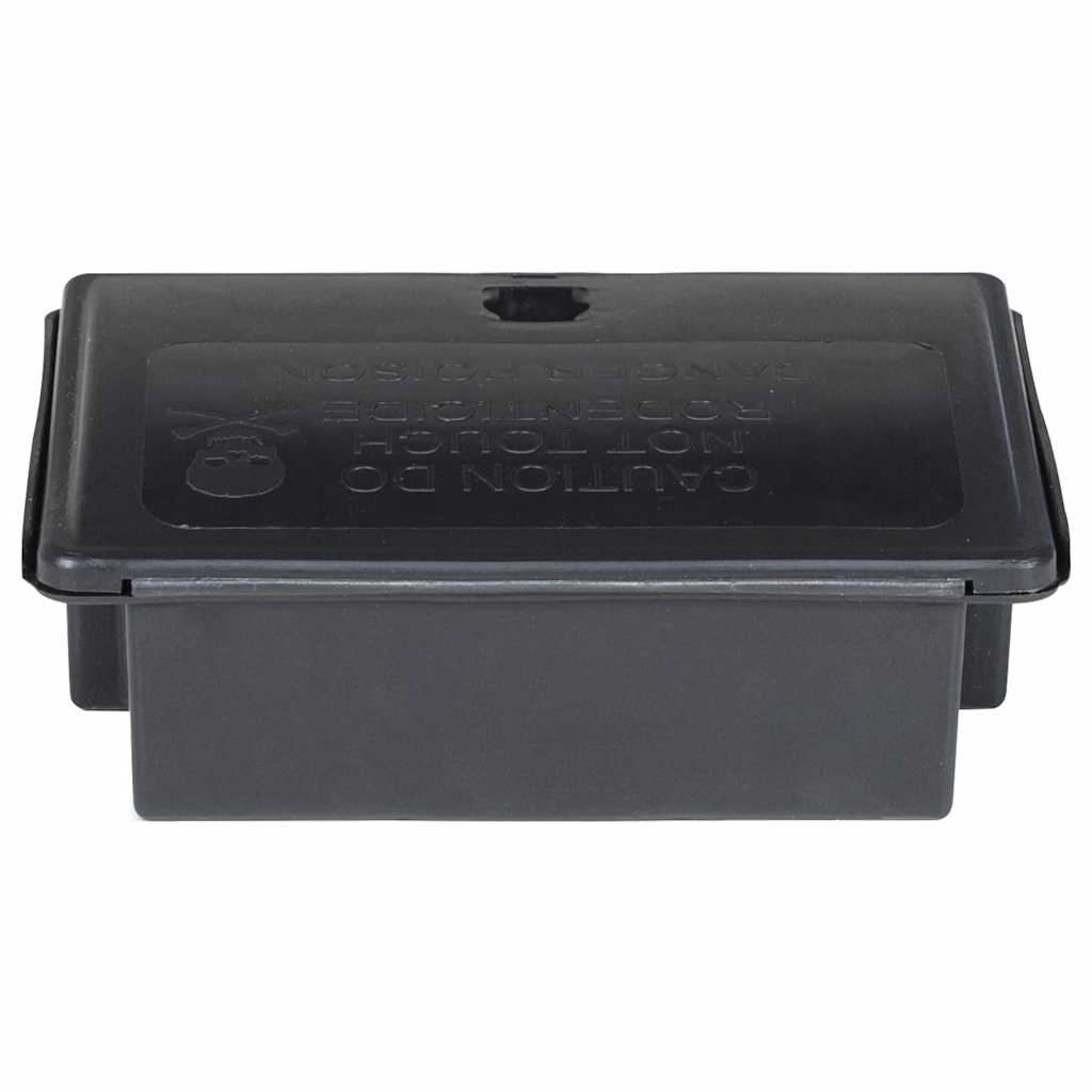 Muizenvallen 10 st 13x10x4 cm zwart