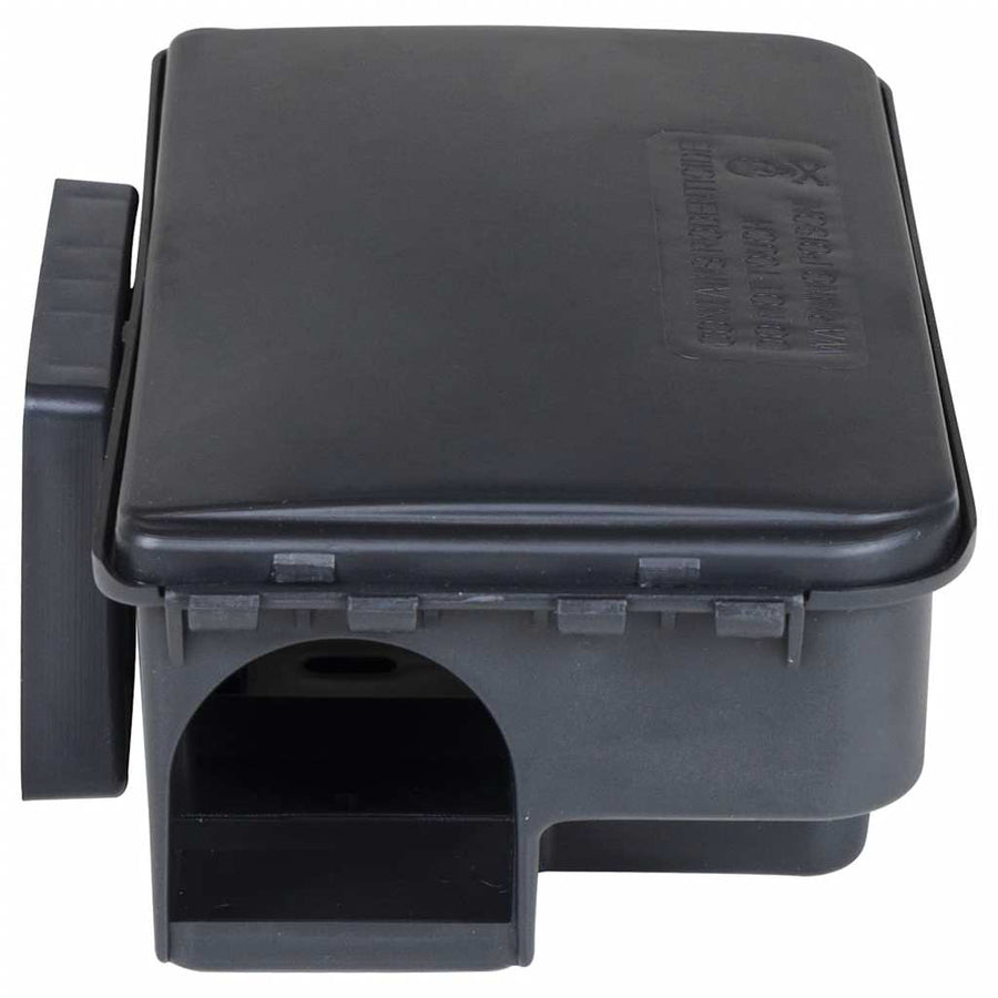 Muizenvallen 4 st 22x12,5x7,5 cm zwart
