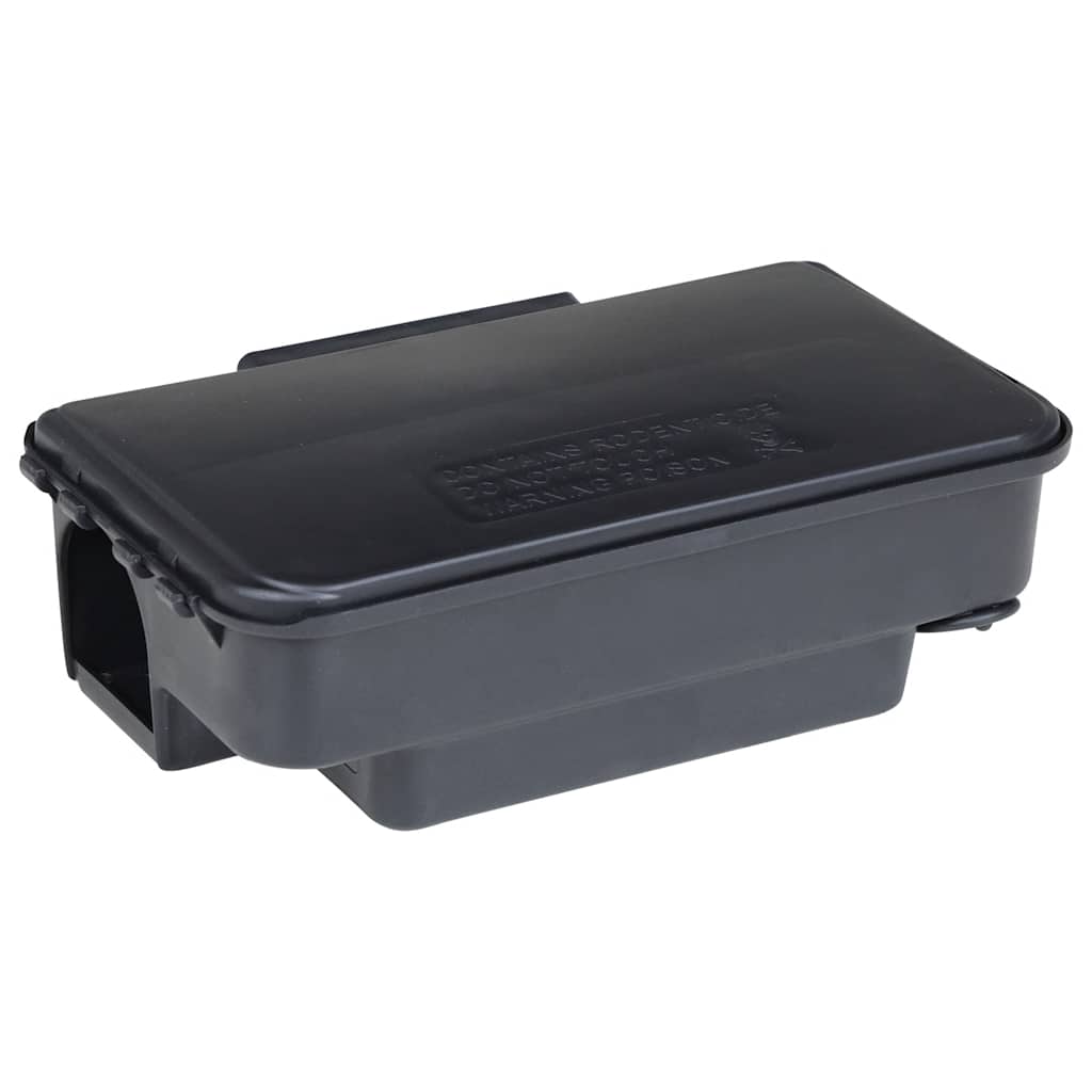 Muizenvallen 6 st 22x12,5x7,5 cm zwart