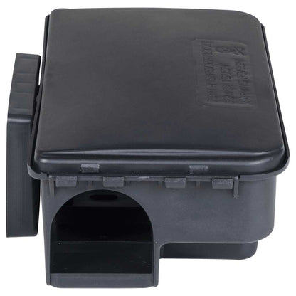 Muizenvallen 6 st 22x12,5x7,5 cm zwart