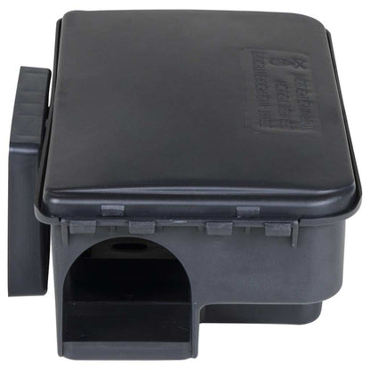 Muizenvallen 12 st 22x12,5x7,5 cm zwart