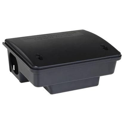 Muizenvallen 4 st 23x19x9,5 cm zwart