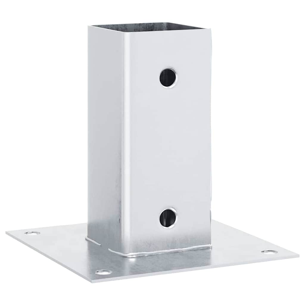 Spokkels Vierkant Gegalvaniseerd Staal Kleurig 4 71 x 71 mm Zilver