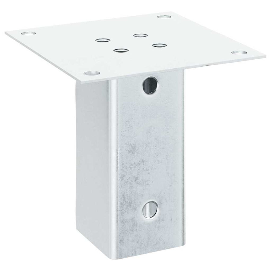 Spokkels Vierkant Gegalvaniseerd Staal Kleurig 4 71 x 71 mm Zilver