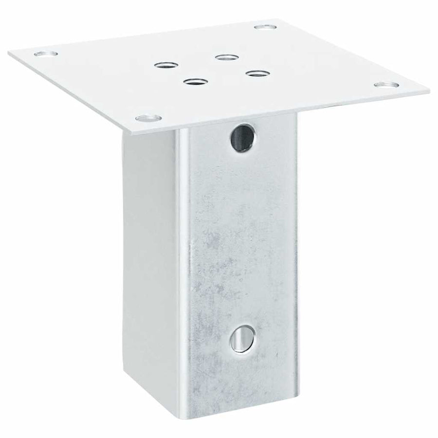 Spokkels Vierkant Gegalvaniseerd Staal Kleurig 4 71 x 71 mm Zilver