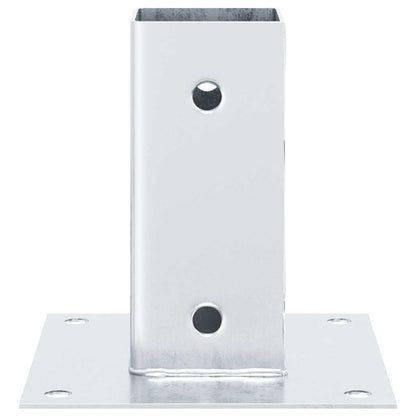 Spokkels Vierkant Gegalvaniseerd Staal Kleurig 4 71 x 71 mm Zilver