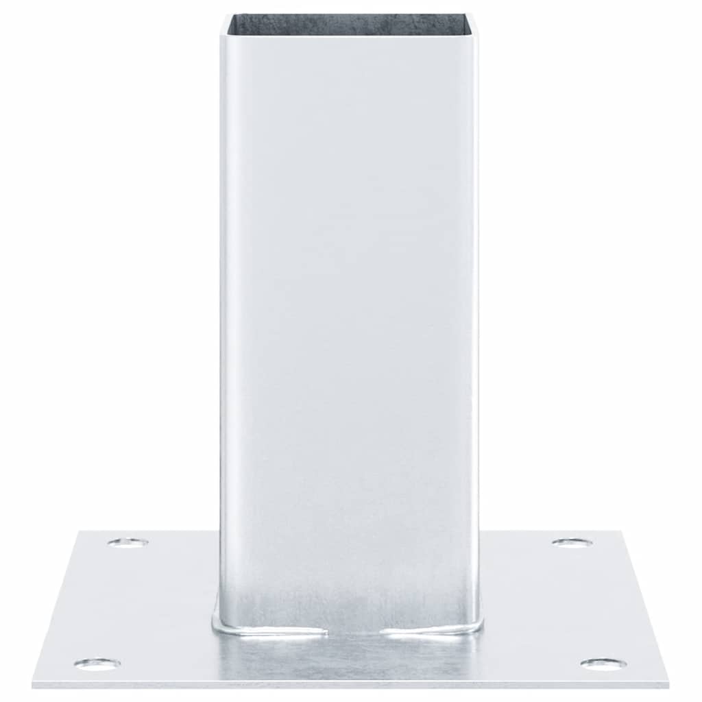 Spokkels Vierkant Gegalvaniseerd Staal Kleurig 4 71 x 71 mm Zilver