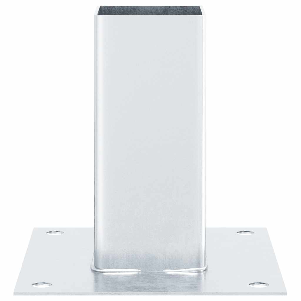 Spokkels Vierkant Gegalvaniseerd Staal Kleurig 12 71 x 71 mm Zilver