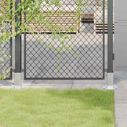 Spokkels Vierkant Gegalvaniseerd Staal Kleurig 12 71 x 71 mm Zilver