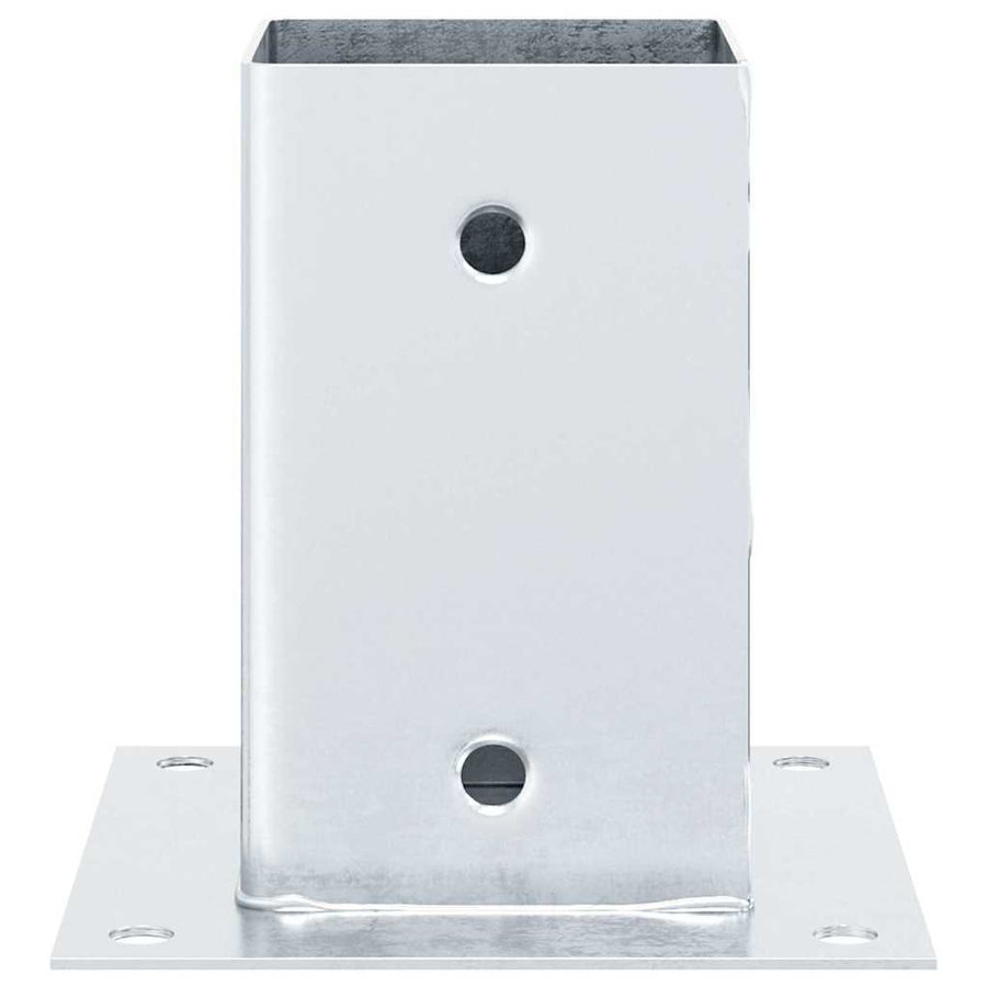 Spokkels Vierkant Gegalvaniseerd Staal Kleurig 4 81 x 81 mm Zilver