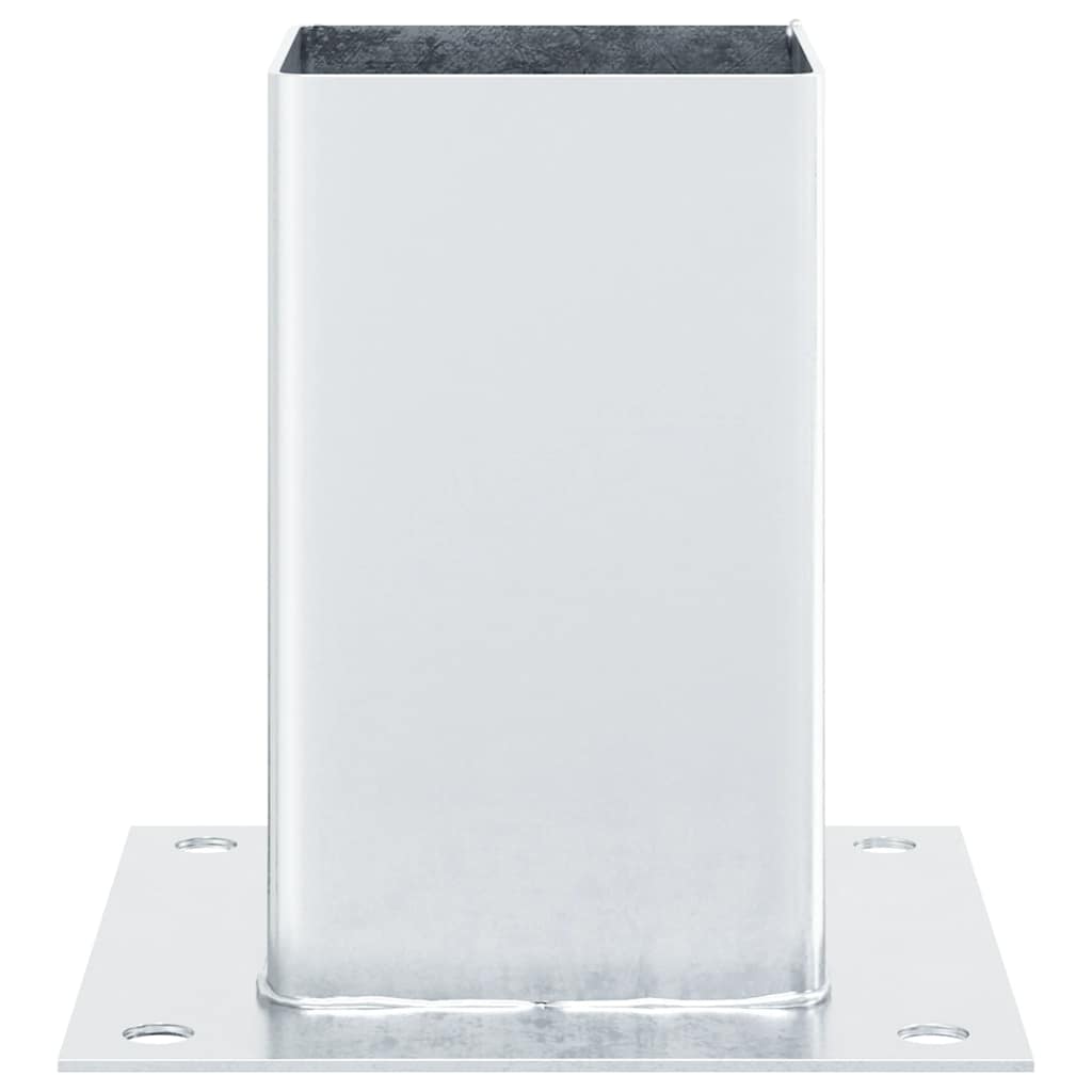 Spokkels Vierkant Gegalvaniseerd Staal Kleurig 4 81 x 81 mm Zilver