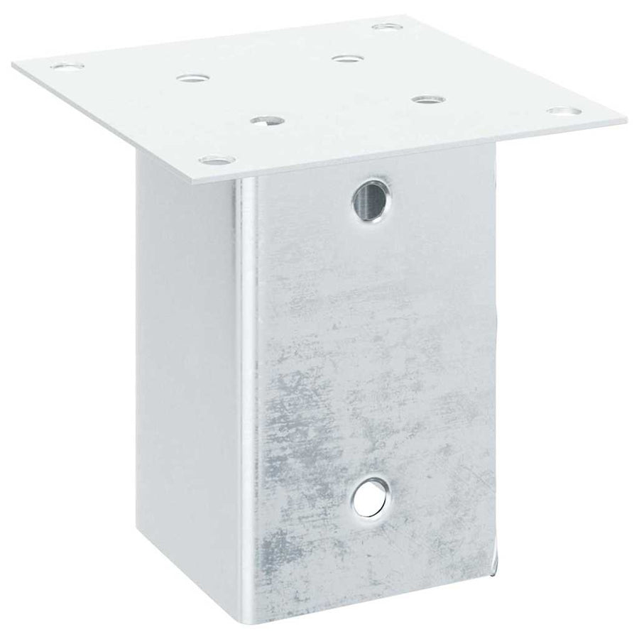 Spokkels Vierkant Gegalvaniseerd Staal Kleurig 12 91 x 91 mm Zilver
