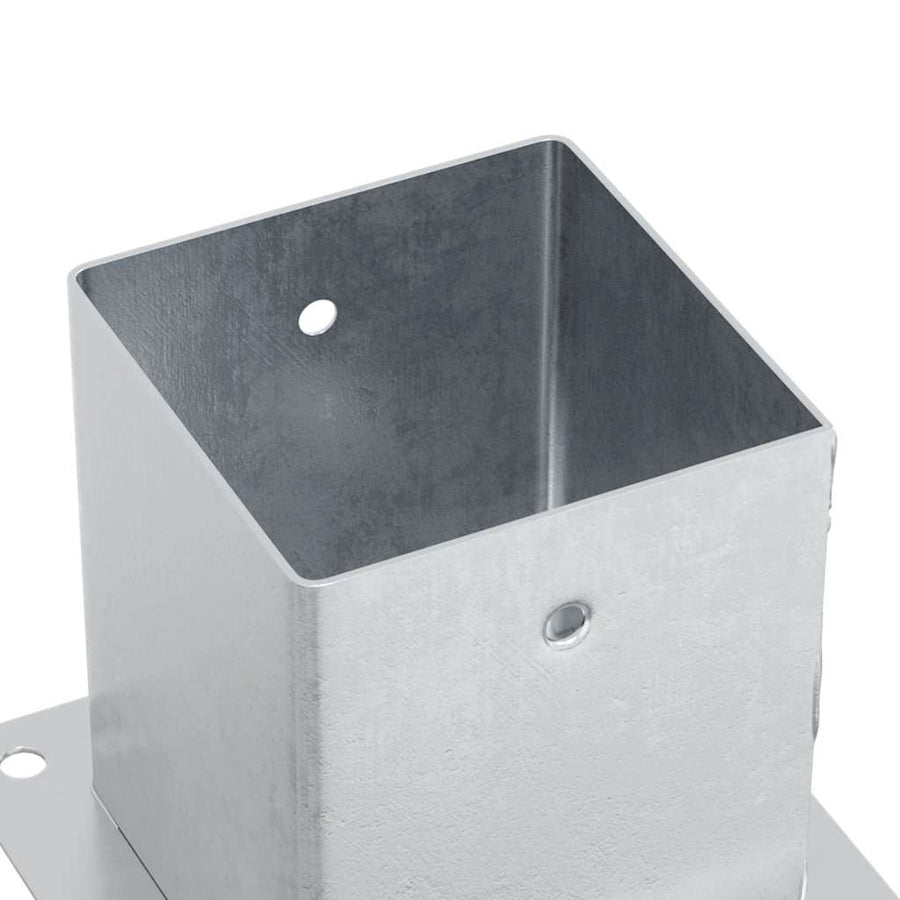 Spokkels Vierkant Gegalvaniseerd Staal Kleurig 12 101 x 101 mm Zilver