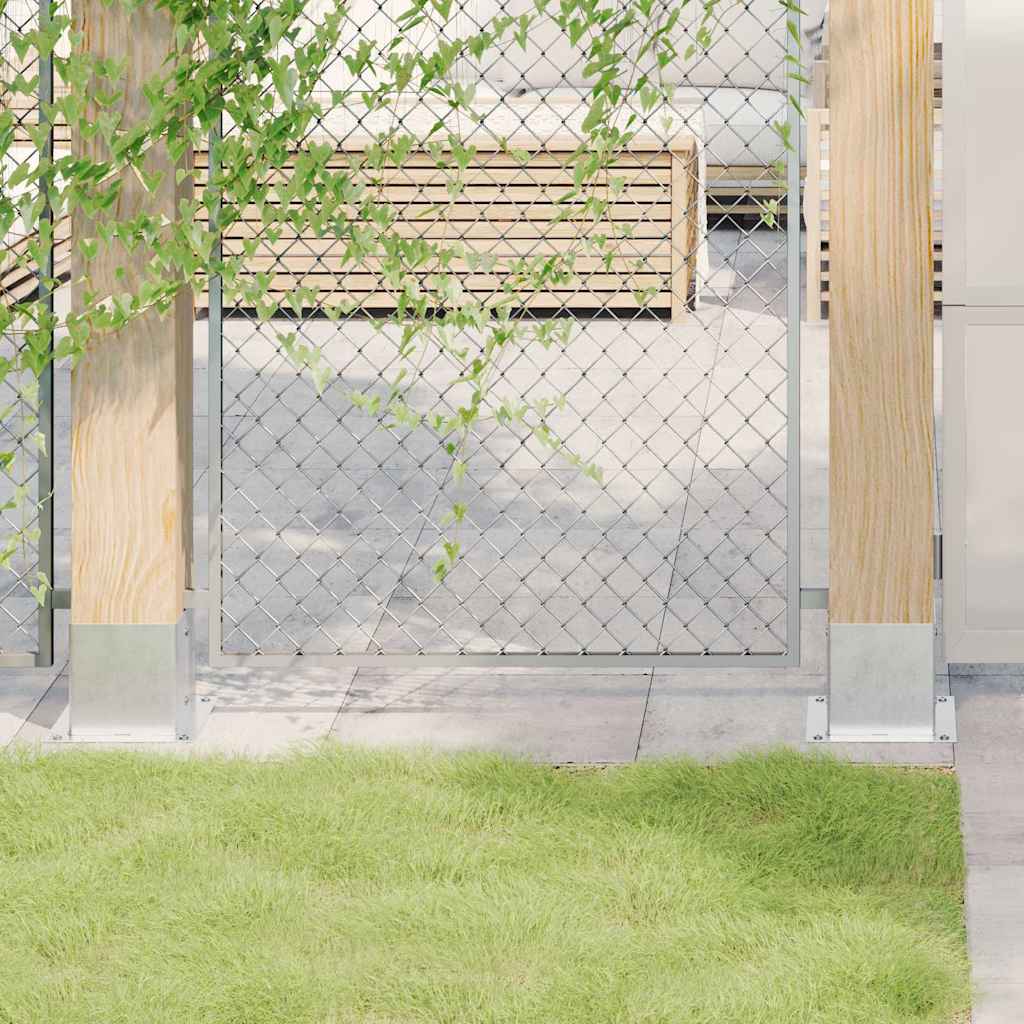 Spokkels Vierkant Gegalvaniseerd Staal Kleurig 4 141 x 141 mm Zilver