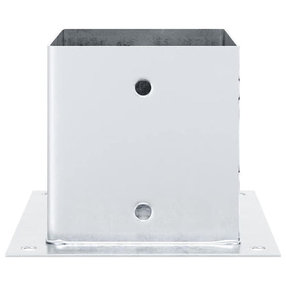 Spokkels Vierkant Gegalvaniseerd Staal Kleurig 12 141 x 141 mm Zilver