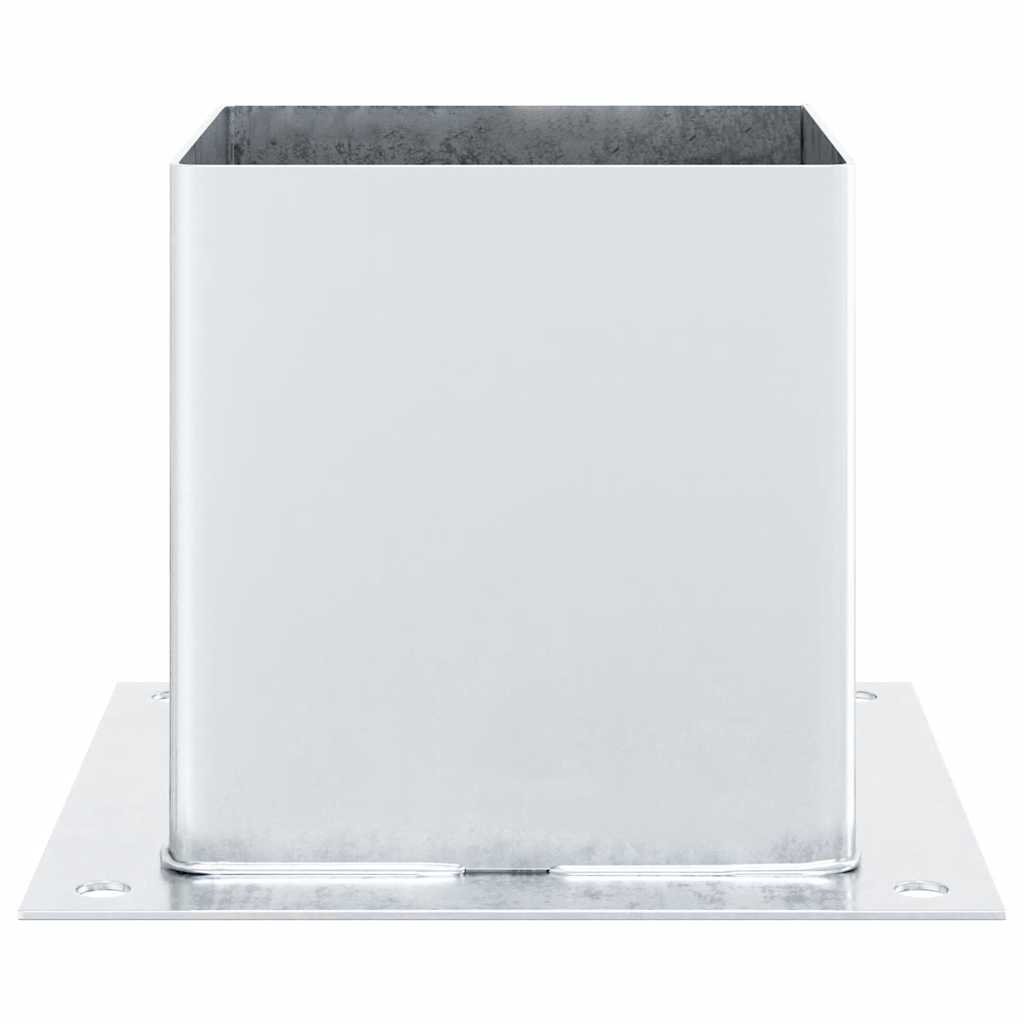 Spokkels Vierkant Gegalvaniseerd Staal Kleurig 12 141 x 141 mm Zilver