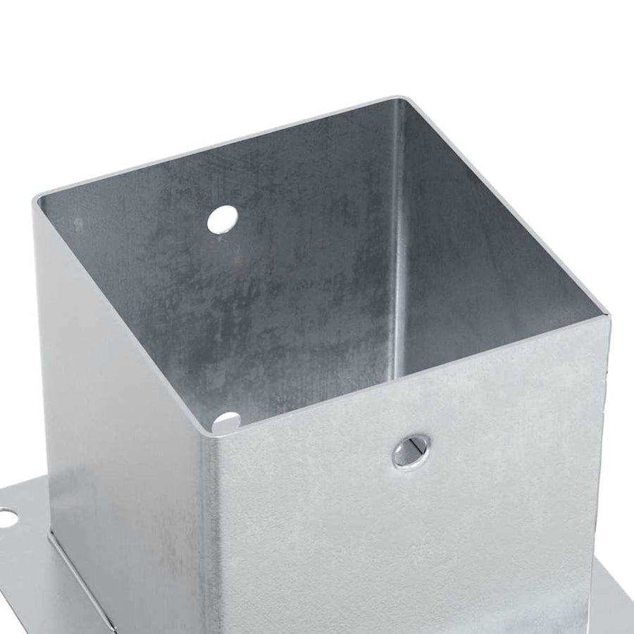 Spokkels Vierkant Gegalvaniseerd Staal Kleurig 12 141 x 141 mm Zilver