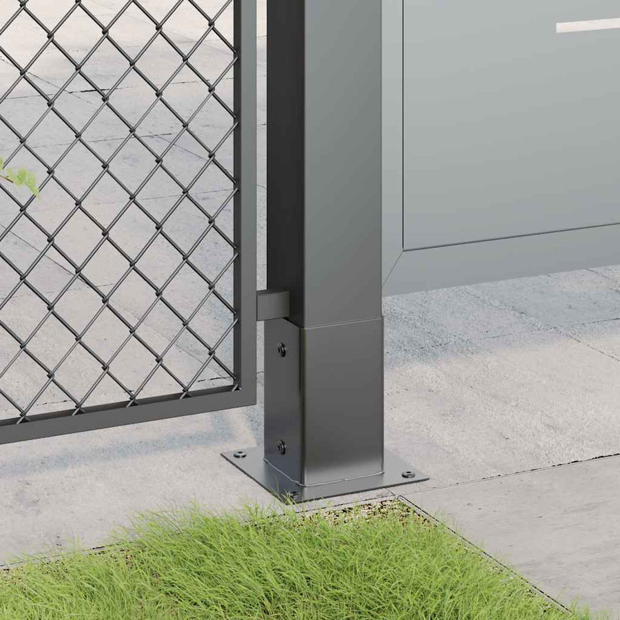 Spokkels Vierkant Gepoedercoat Staal 4 81 x 81 mm Antraciet