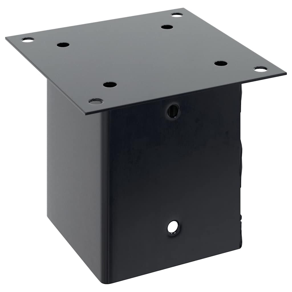 Spokkels Vierkant Gepoedercoat Staal 4 101 x 101 mm Antraciet