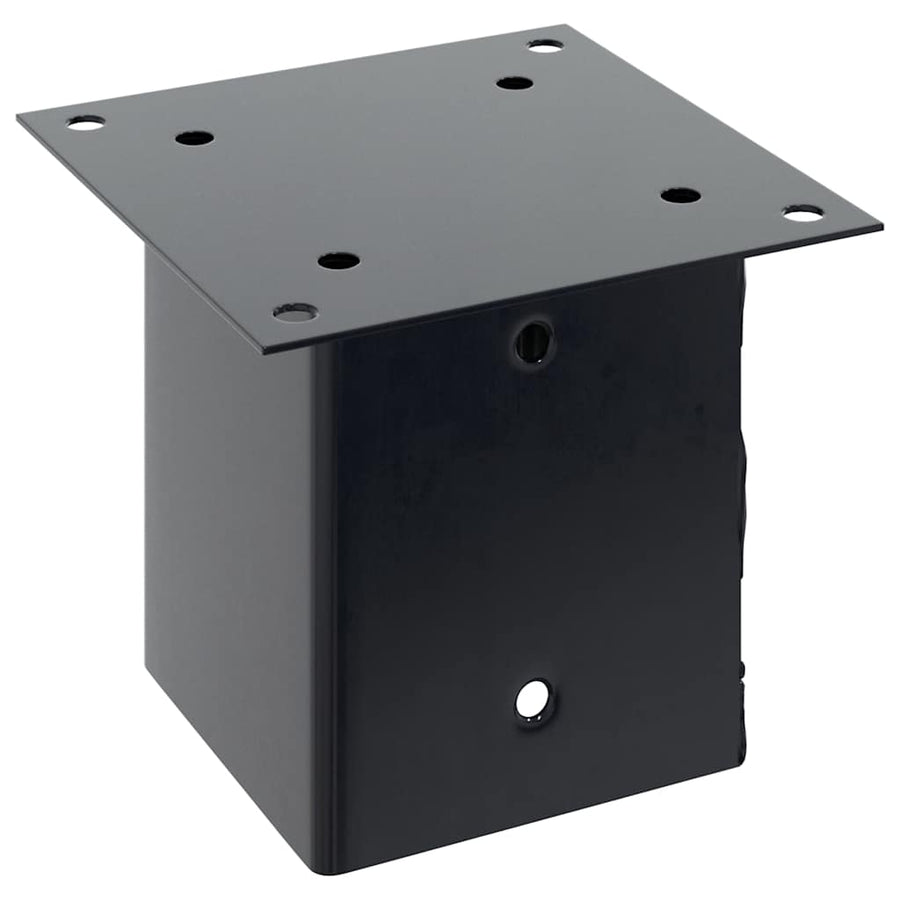 Spokkels Vierkant Gepoedercoat Staal 4 101 x 101 mm Antraciet