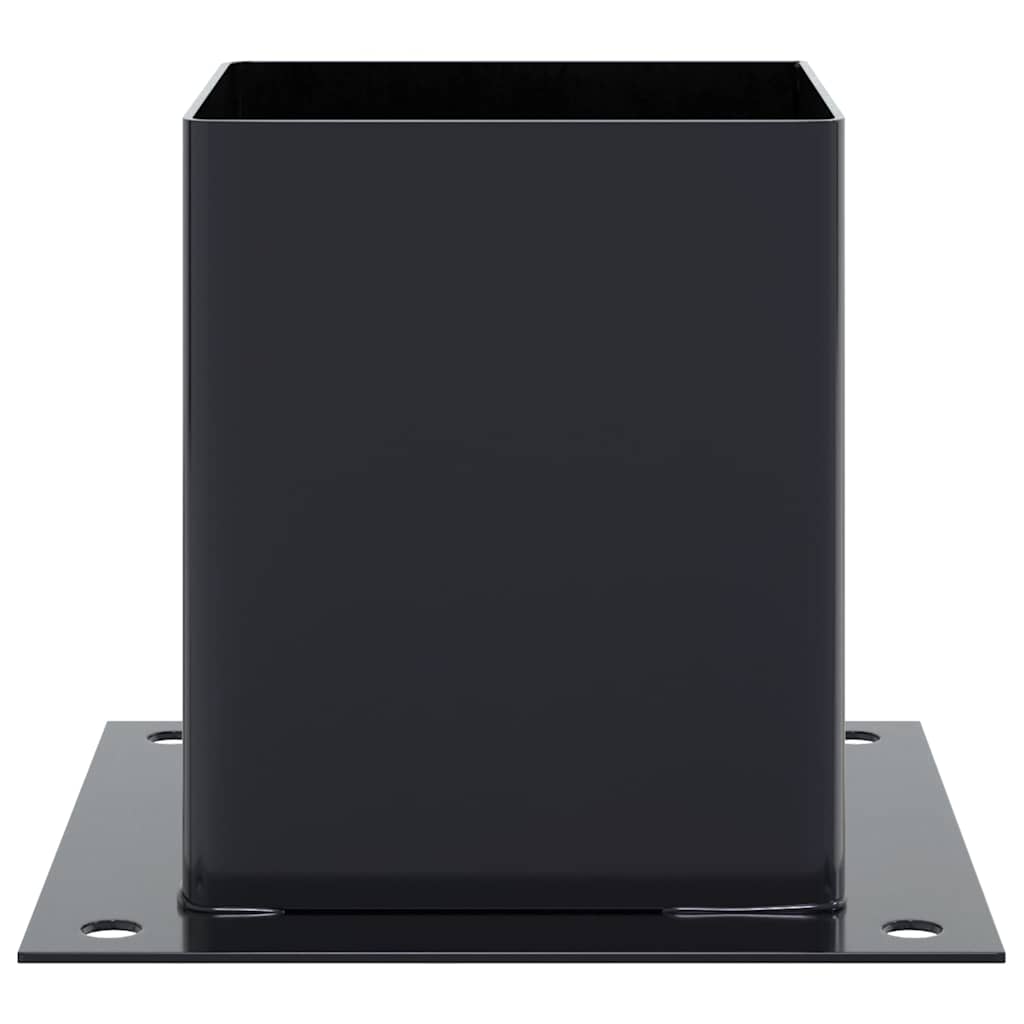 Spokkels Vierkant Gepoedercoat Staal 4 101 x 101 mm Antraciet