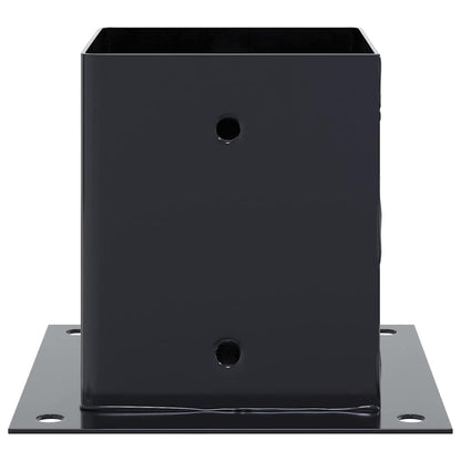 Paonderstellen Vierkant Gepoedercoat Staal 4 121 x 121 mm Antraciet