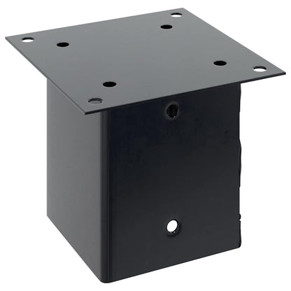 Spokkels Vierkant Gepoedercoat Staal 12 121 x 121 mm Antraciet