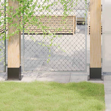 Paonderstellen Vierkant Gepoedercoat Staal 12 141 x 141 mm Antraciet