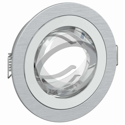 Spotje Zilver 9 x 9 x 2 cm Aluminium