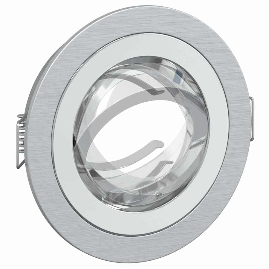 Spotje Zilver 9 x 9 x 2 cm Aluminium