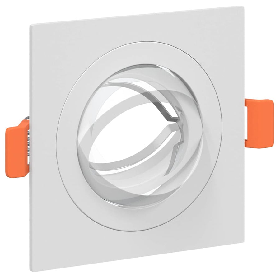 Spotje 6 pcs Wit 9 x 9 x 2 cm Aluminium