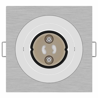 Spotje 6 pcs Zilver 9 x 9 x 2 cm Aluminium