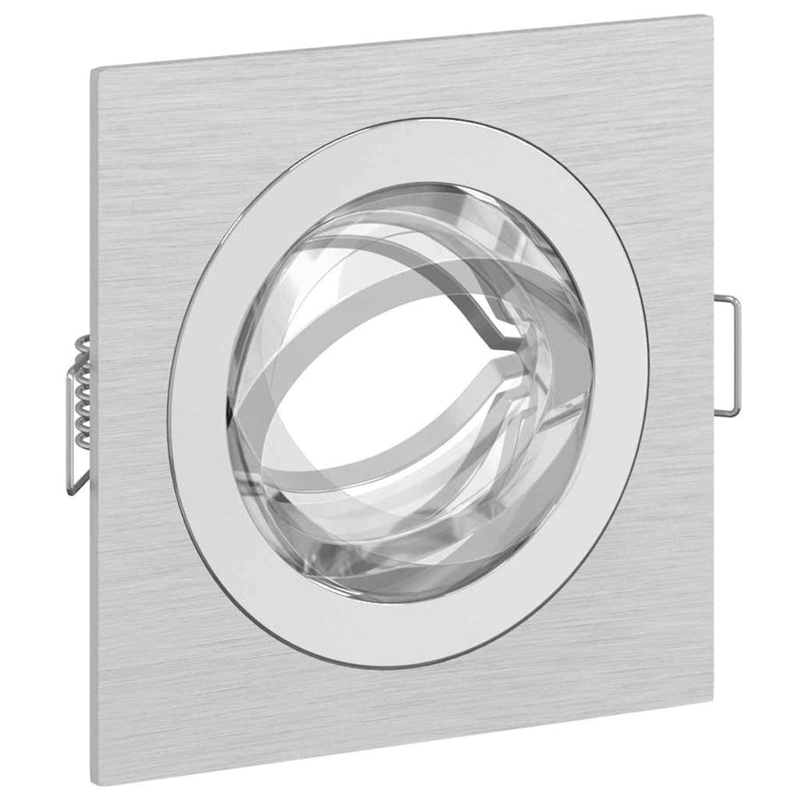 Spotje 12 pcs Zilver 9 x 9 x 2 cm Aluminium