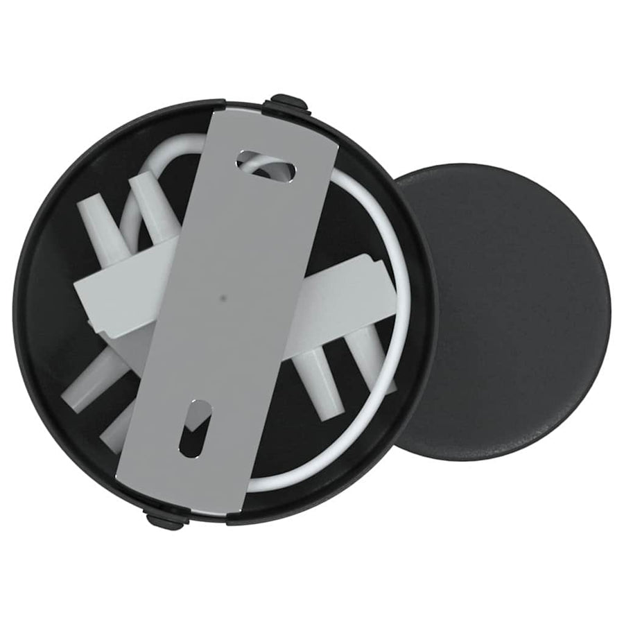 Plafondspot met schijnwerpers Zwart 6,5 x 6 x 11,5 cm Metaal