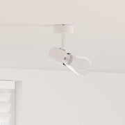 Plafondspot metaal wit 6,5x6x11,5 cm