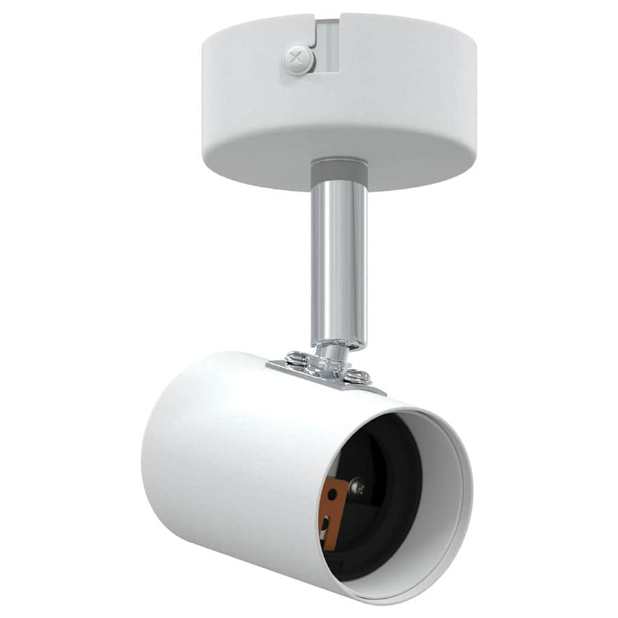 Plafondspot met schijnwerpers Wit 6,5 x 6 x 11,5 cm Metaal