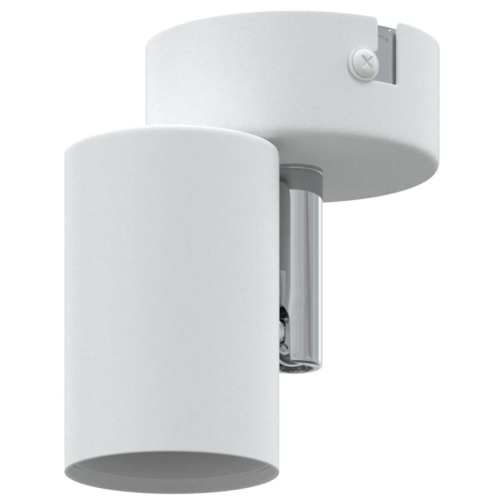 Plafondspot met schijnwerpers Wit 6,5 x 6 x 11,5 cm Metaal