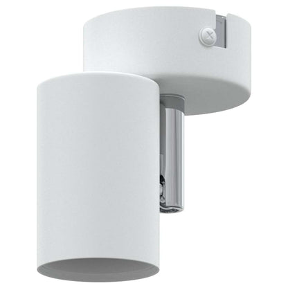 Plafondspot met schijnwerpers Wit 6,5 x 6 x 11,5 cm Metaal