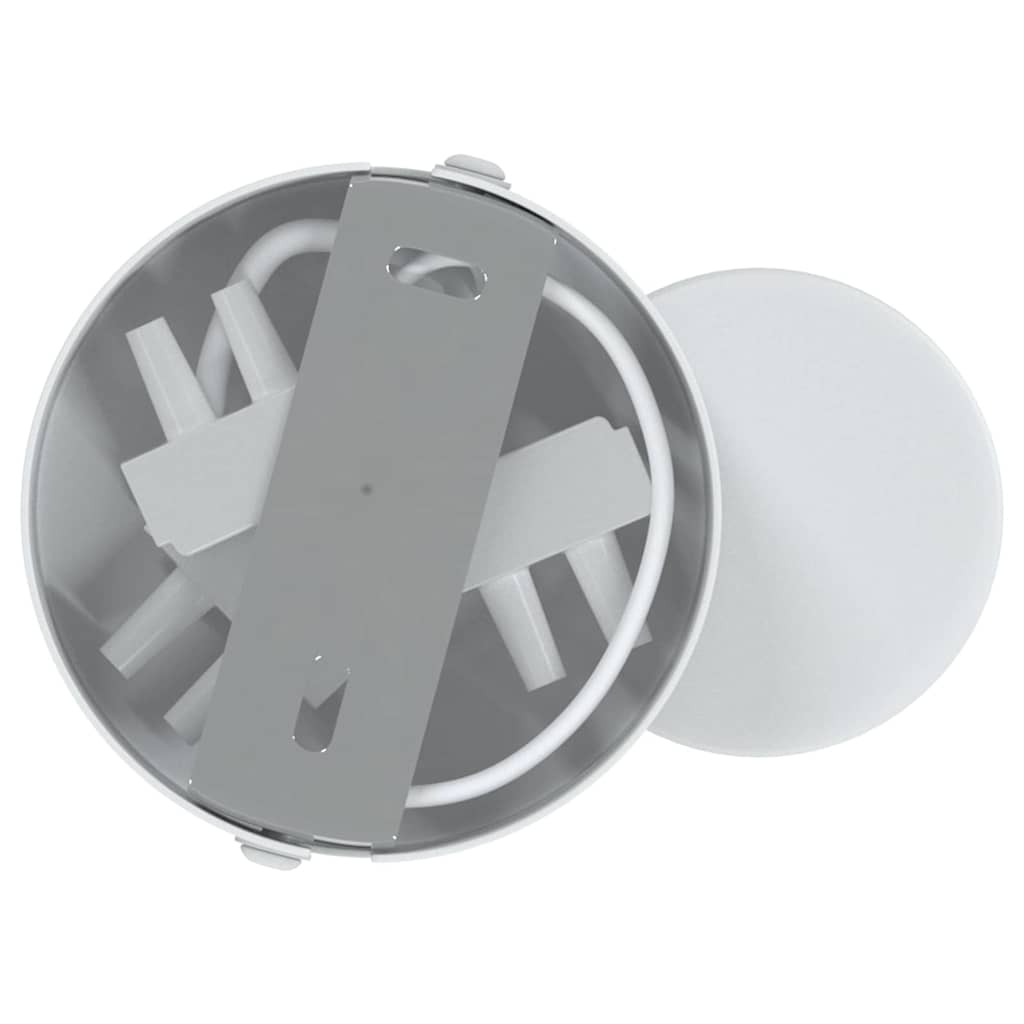 Plafondspot met schijnwerpers Wit 6,5 x 6 x 11,5 cm Metaal