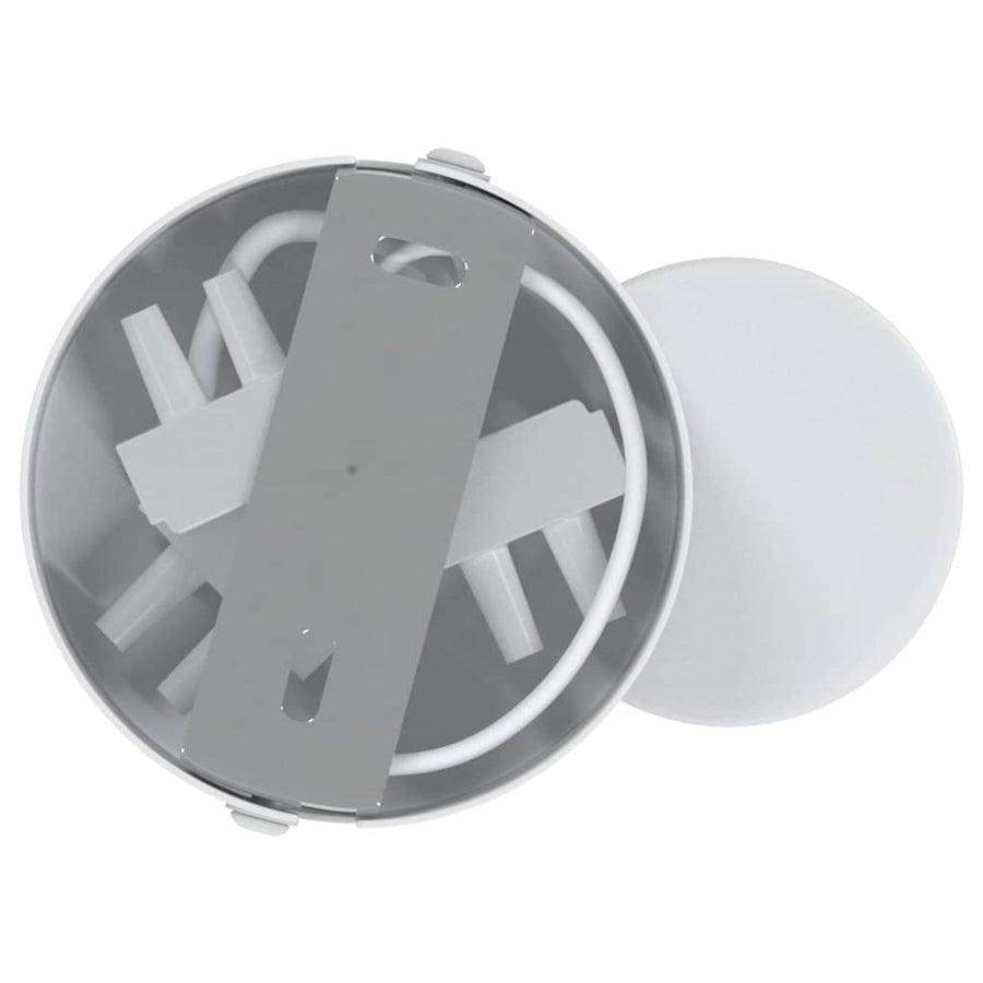 Plafondspot met schijnwerpers Wit 6,5 x 6 x 11,5 cm Metaal
