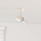 Ceiling spotlight with spotlights Nickel 6.5 x 6 x 11.5 cm Metal