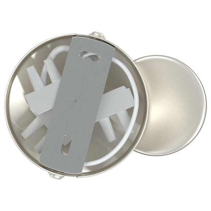 Plafondspot met schijnwerpers Nikkel 6,5 x 6 x 11,5 cm Metaal