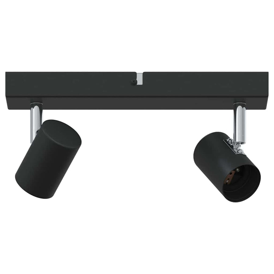 Plafondspot met schijnwerpers Zwart 26 x 6,5 x 11,5 cm Metaal