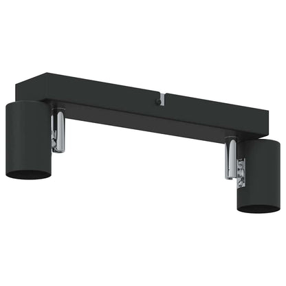 Plafondspot met schijnwerpers Zwart 26 x 6,5 x 11,5 cm Metaal
