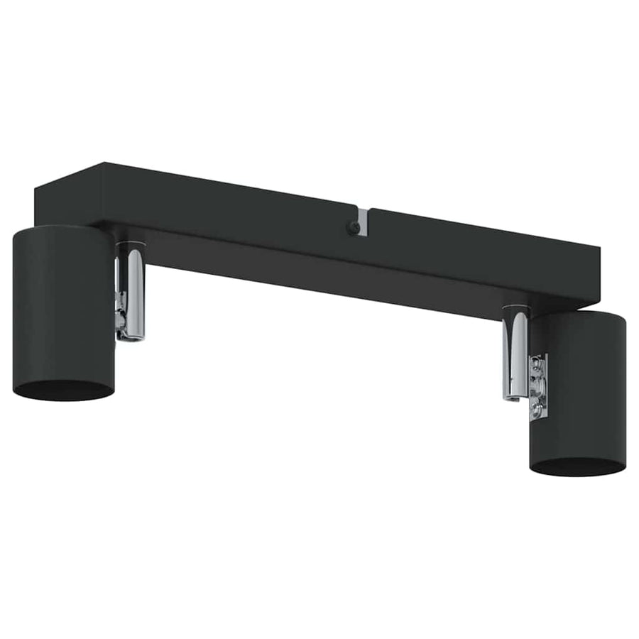 Plafondspot met schijnwerpers Zwart 26 x 6,5 x 11,5 cm Metaal