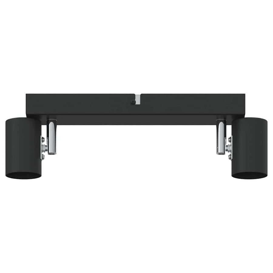 Plafondspot met schijnwerpers Zwart 26 x 6,5 x 11,5 cm Metaal