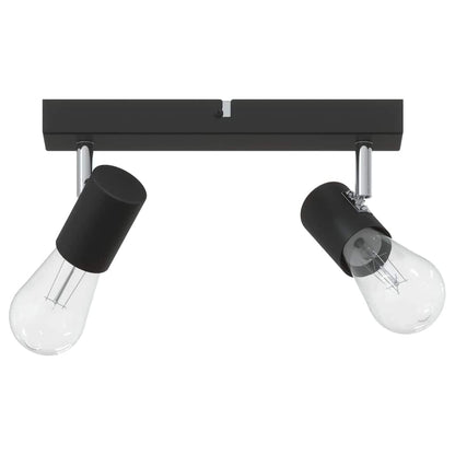 Plafondspot met schijnwerpers Zwart 26 x 6,5 x 11,5 cm Metaal