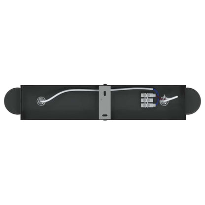 Plafondspot met schijnwerpers Zwart 26 x 6,5 x 11,5 cm Metaal