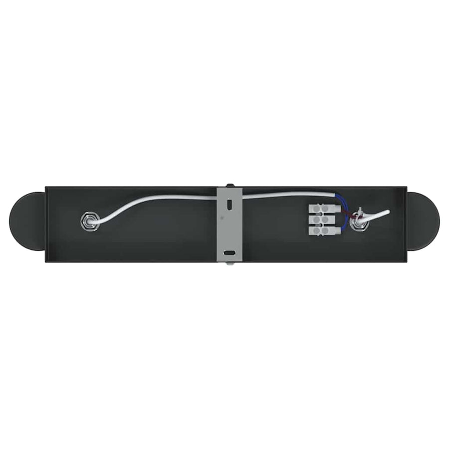 Plafondspot met schijnwerpers Zwart 26 x 6,5 x 11,5 cm Metaal