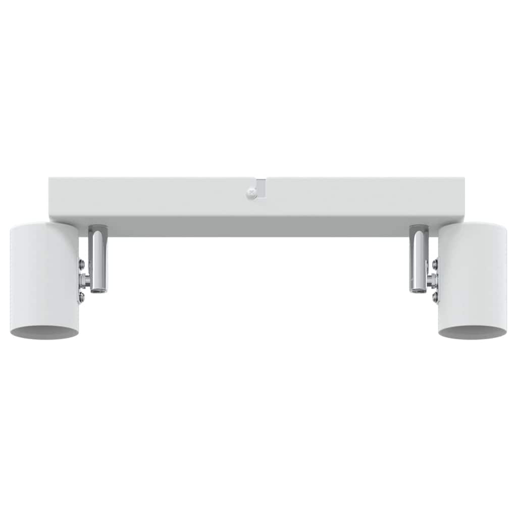 Plafondspot met schijnwerpers Wit 26 x 6,5 x 11,5 cm Metaal